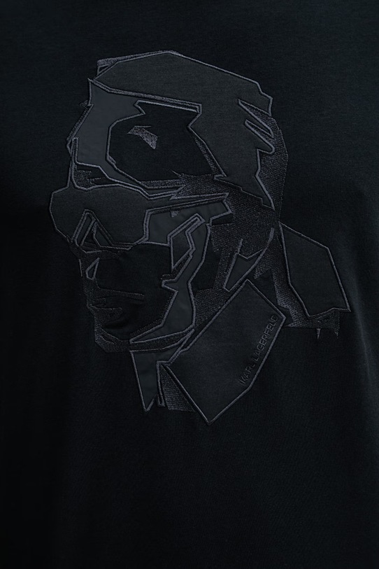 Tričko Karl Lagerfeld 562221.755036 tmavomodrá