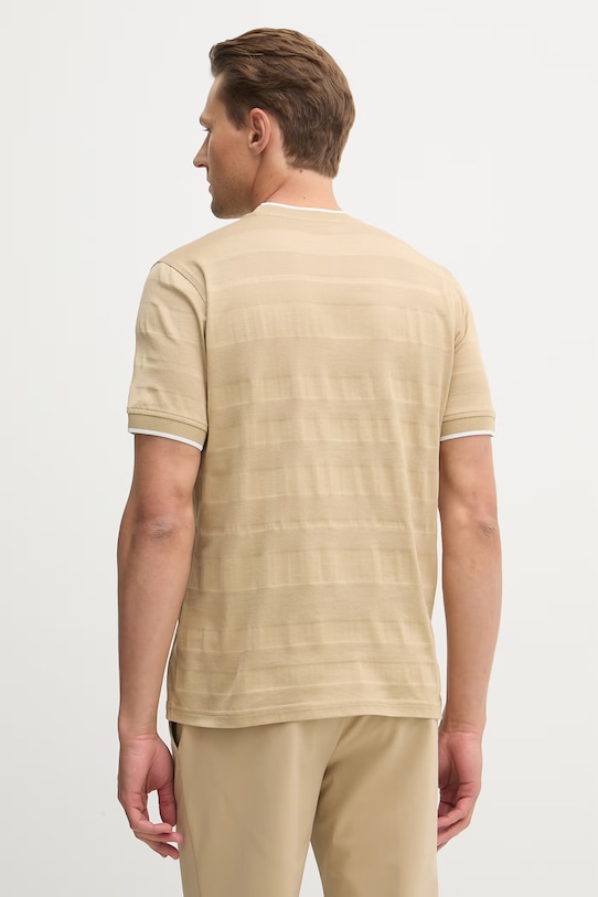 Odzież Karl Lagerfeld t-shirt bawełniany 562201.755004 beżowy