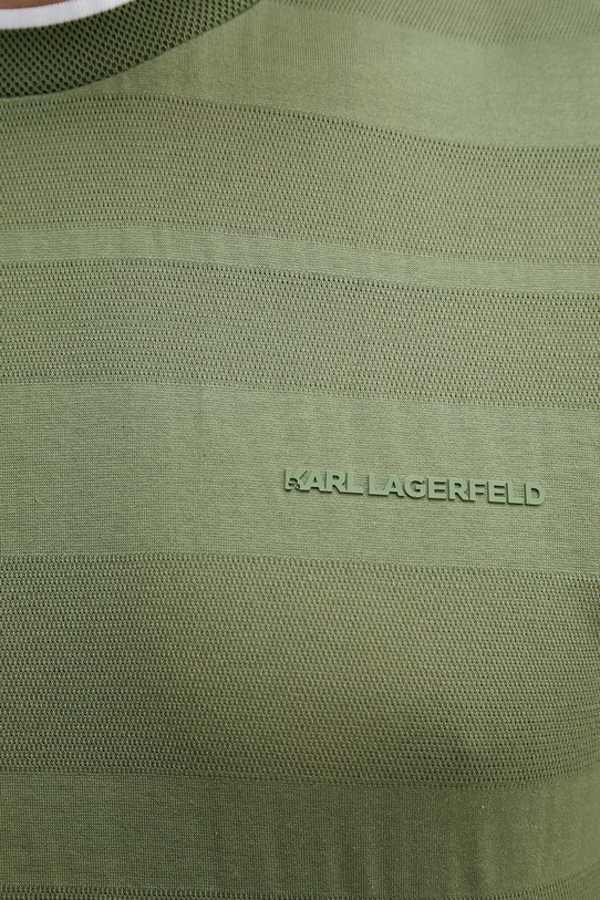 Karl Lagerfeld tricou din bumbac 562201.755004 verde