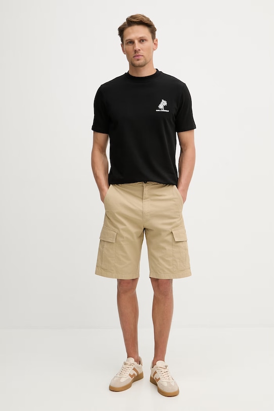 Tričko Karl Lagerfeld 562221.755041 čierna SS26