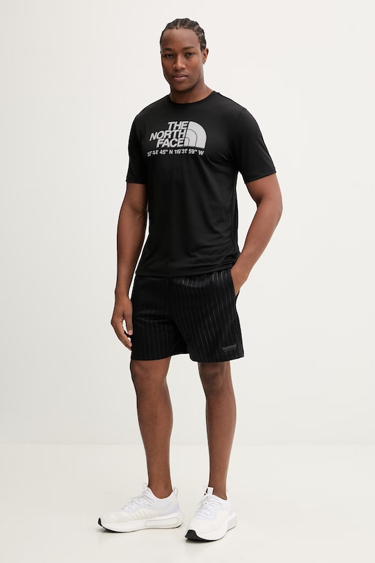 Kratka majica za vadbo The North Face 24/7 NF0A8BEJJK31 črna SS26