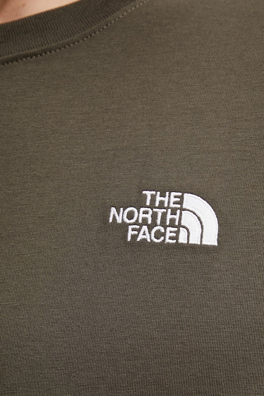 The North Face t-shirt Simple Dome green NF0A8CZ221L1