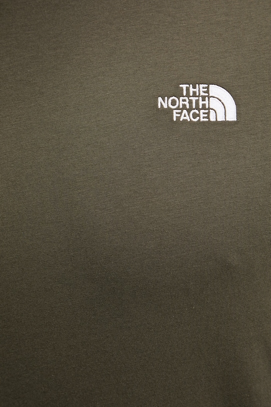 The North Face tricou Simple Dome NF0A8CZ221L1 verde