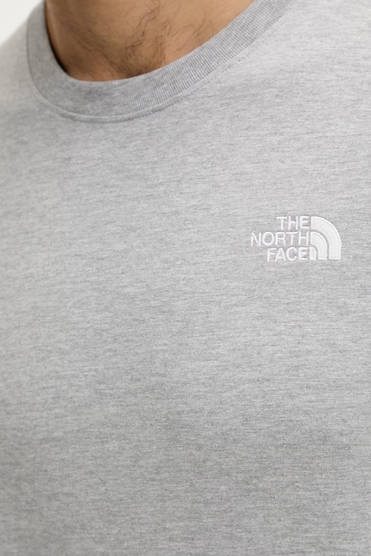 The North Face t-shirt Simple Dome NF0A8CZ2CQO1 szary
