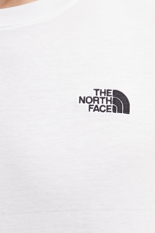 The North Face t-shirt Simple Dome biały NF0A8CZ2FN41