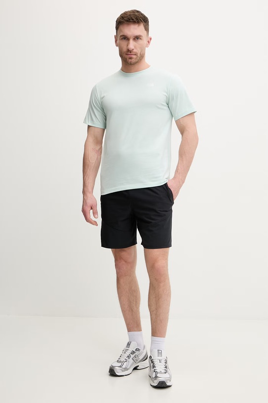 The North Face t-shirt Simple Dome NF0A8CZ2G701 zielony SS26