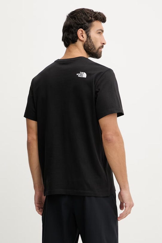 Odzież The North Face t-shirt bawełniany GRAPHIC NF0A8GUUJK31 czarny