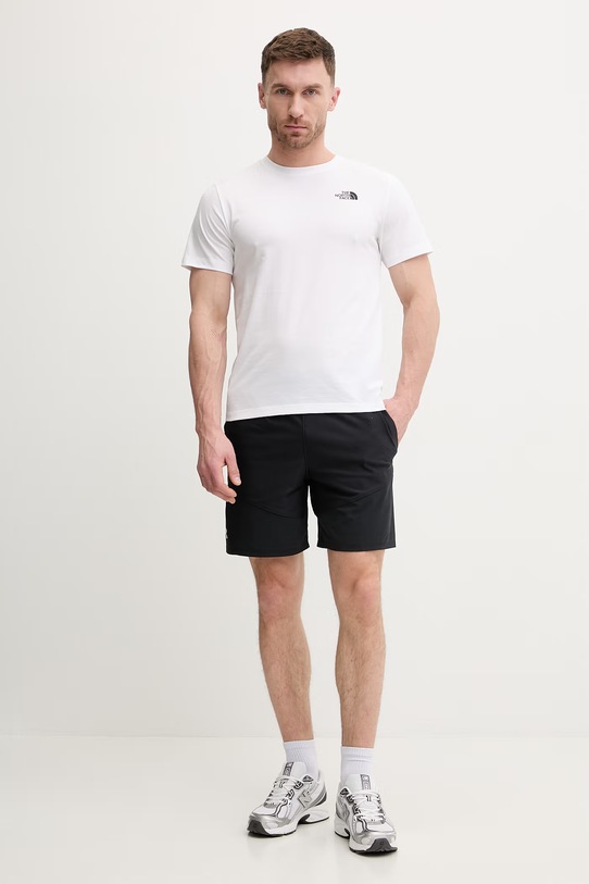 The North Face t-shirt GRAPHIC NF0A8GV0FN41 biały SS26