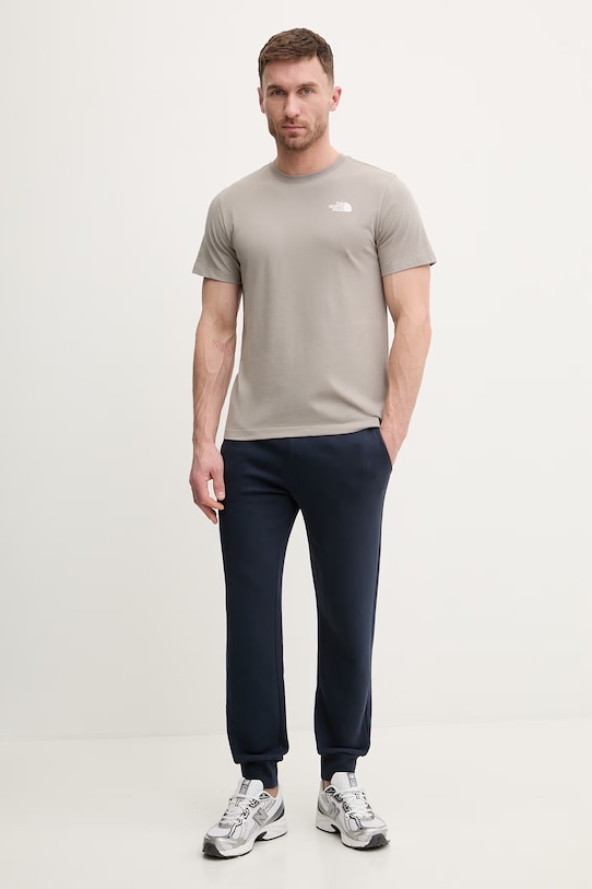 The North Face t-shirt EVOLUTION NF0A8B6K2MB1 beige SS26