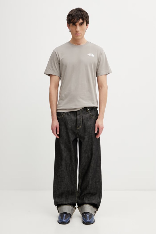 The North Face t-shirt EVOLUTION beige NF0A8B6K2MB1