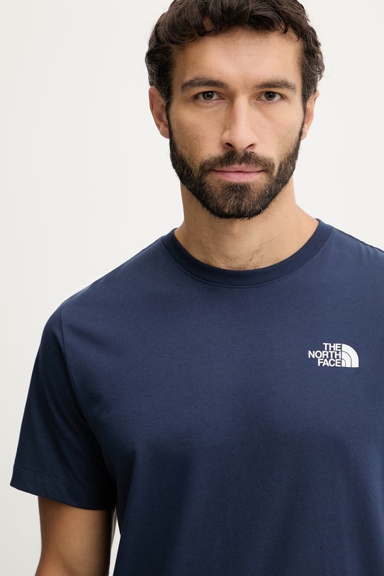 The North Face t-shirt EVOLUTION granatowy NF0A8B6K8K21