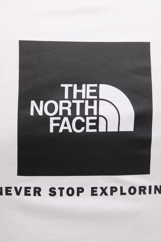 The North Face t-shirt EVOLUTION NF0A8B6KFN41 biały