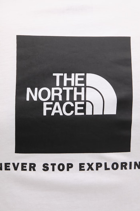 The North Face t-shirt EVOLUTION NF0A8B6KFN41 white