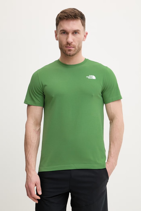 The North Face t-shirt EVOLUTION regular zielony NF0A8B6KG571
