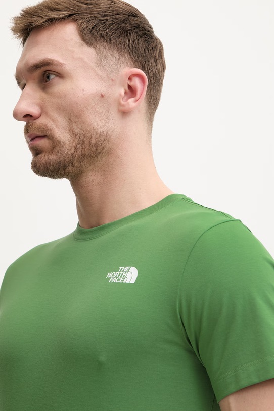 The North Face t-shirt EVOLUTION zielony NF0A8B6KG571