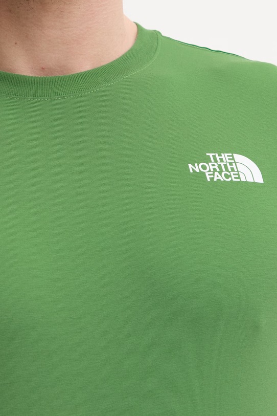 The North Face t-shirt EVOLUTION NF0A8B6KG571 zielony
