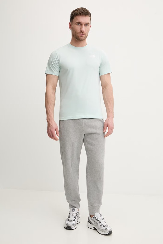 The North Face t-shirt EVOLUTION NF0A8B6KG701 zielony SS26