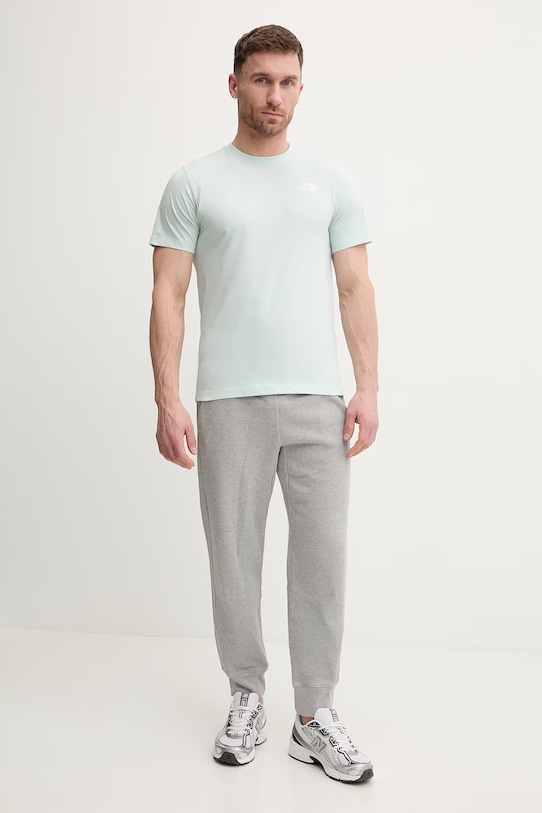 Μπλουζάκι The North Face EVOLUTION NF0A8B6KG701 πράσινο SS26