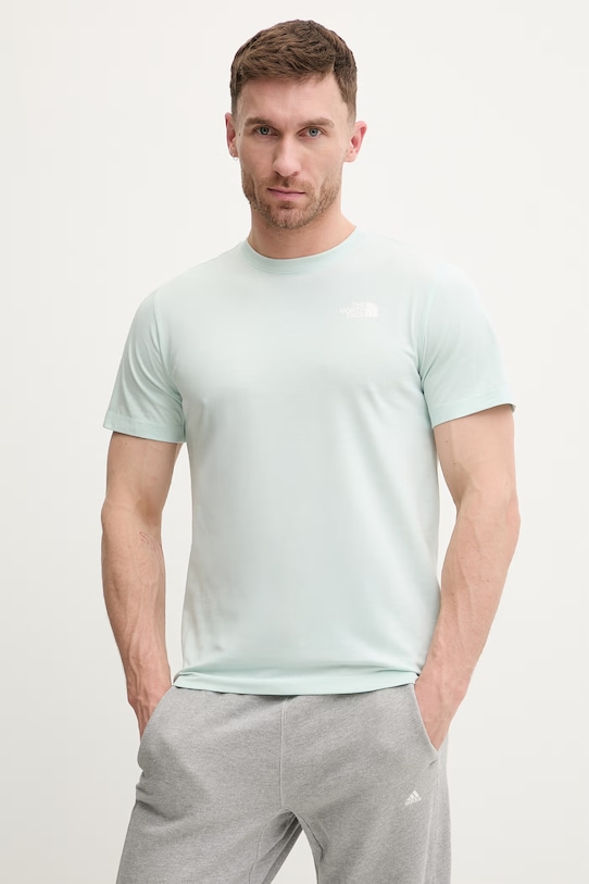 Ρούχα Μπλουζάκι The North Face EVOLUTION NF0A8B6KG701 πράσινο