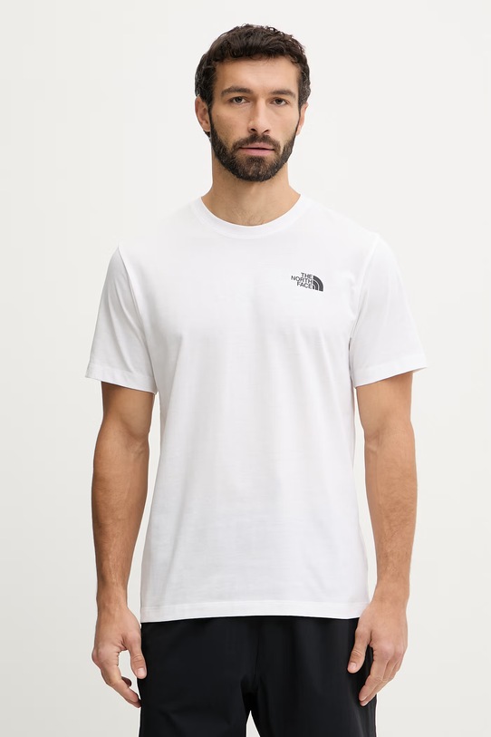 Odzież The North Face t-shirt CELEBRATION NF0A8GV2FN41 biały