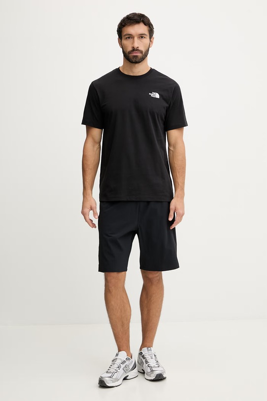 The North Face t-shirt CELEBRATION NF0A8GV2JK31 czarny SS26