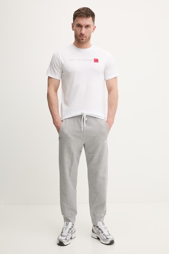 Μπλουζάκι The North Face GRAPHIC NF0A8GUVFN41 λευκό SS26