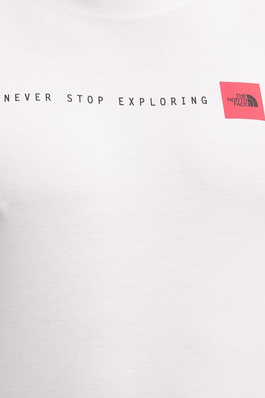 The North Face t-shirt GRAPHIC NF0A8GUVFN41 biały