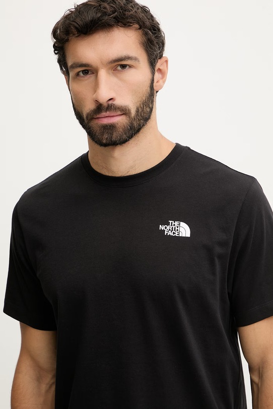 The North Face t-shirt MOUNTAIN czarny NF0A8GUZJK31
