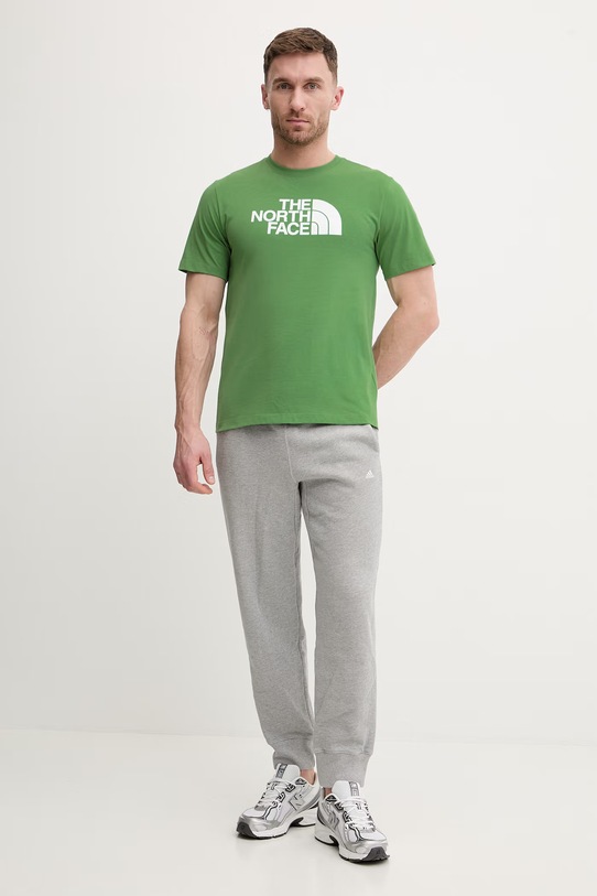 The North Face t-shirt EVOLUTION NF0A8B6JG571 zielony SS26