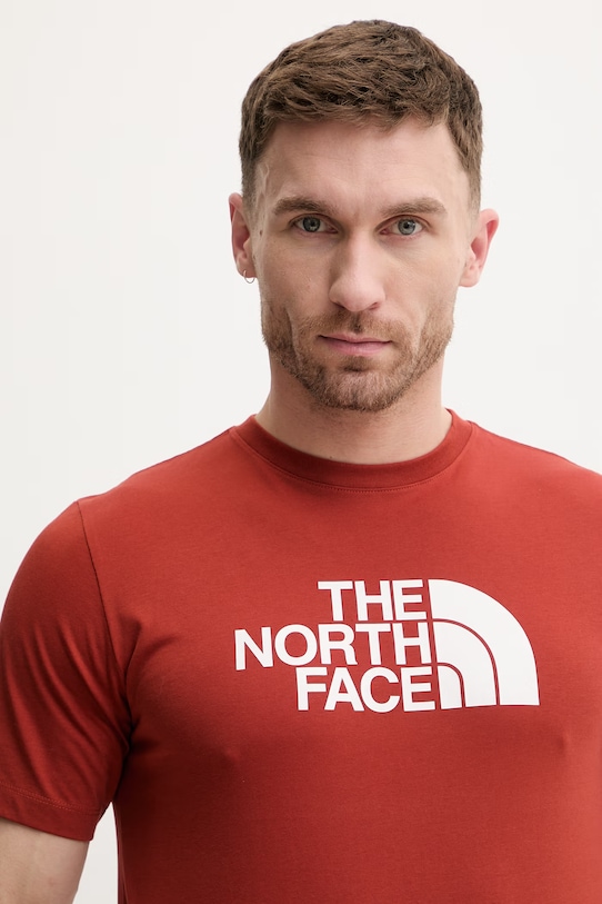 Μπλουζάκι The North Face EVOLUTION πορτοκαλί NF0A8B6JG6I1