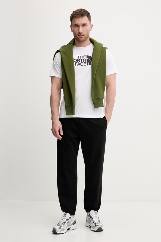 The North Face t-shirt EVOLUTION NF0A8B6JLA91 biały SS26