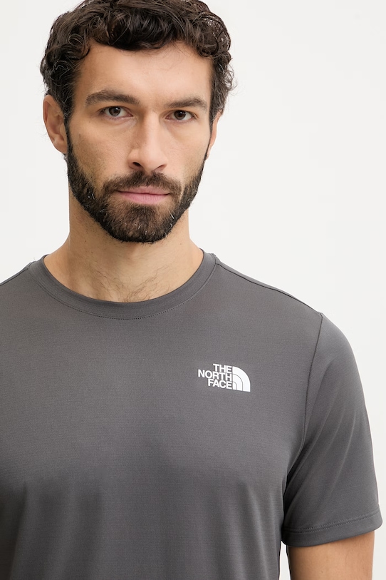 T-shirt προπόνησης The North Face 24/7 γκρί NF0A894BRHI1