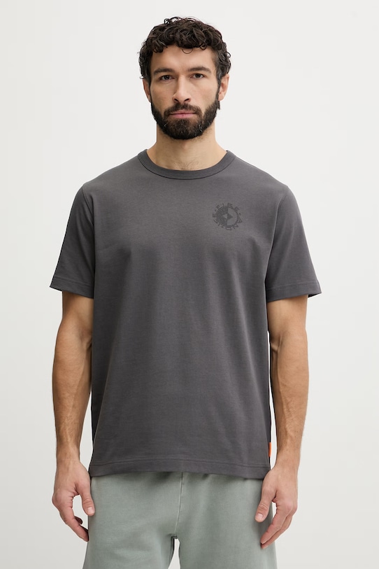 BOGNER Fire+Ice t-shirt męski bawełniany LINO szary 54219760