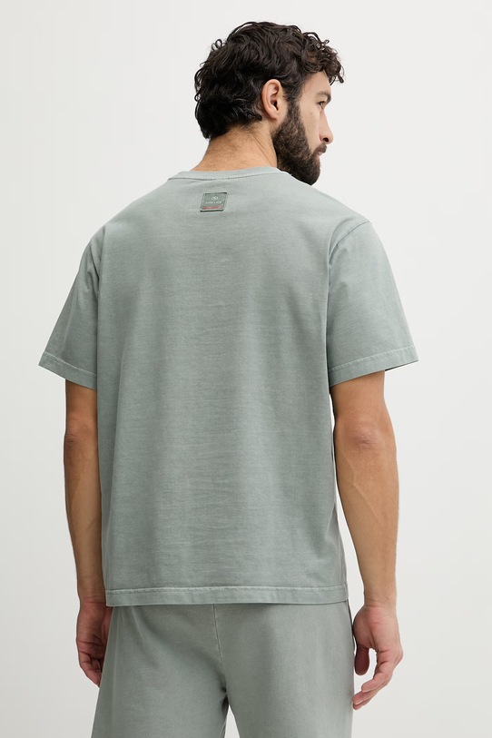 Odzież BOGNER Fire+Ice t-shirt męski bawełniany AVAN2 54229608 zielony