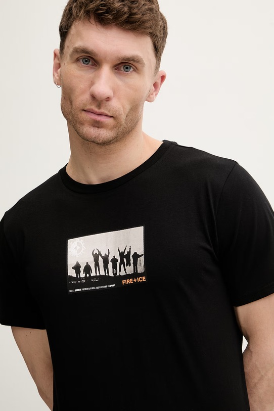 BOGNER Fire+Ice tričko pánské bavlněné MICK3 černá 54407308