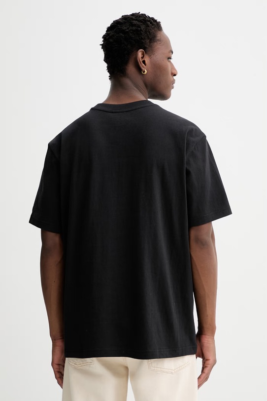 Odzież G-Star t-shirt bawełniany Relaxed base D28588.D593 czarny