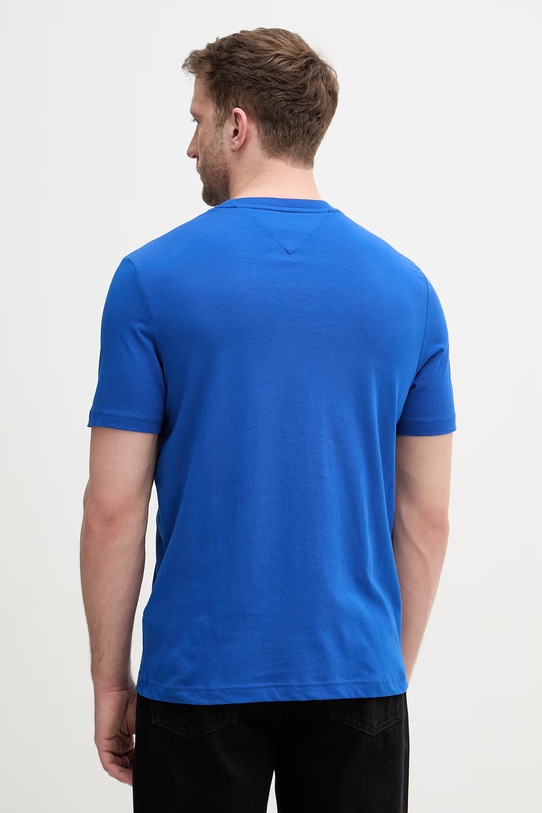 Odjeća Tommy Hilfiger majica za muškarce od pamuka MW0MW42368 plava