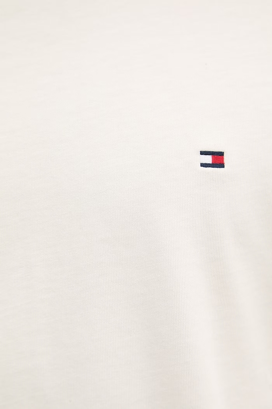 Tommy Hilfiger t-shirt męski bawełniany MW0MW42382 beżowy