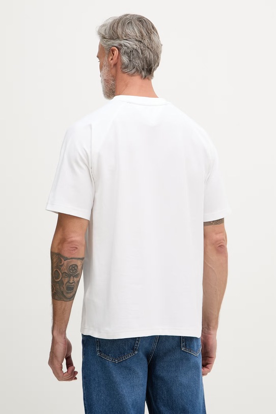 Oblačila Tommy Hilfiger kratka majica ženska bombažna MW0MW42396 bela