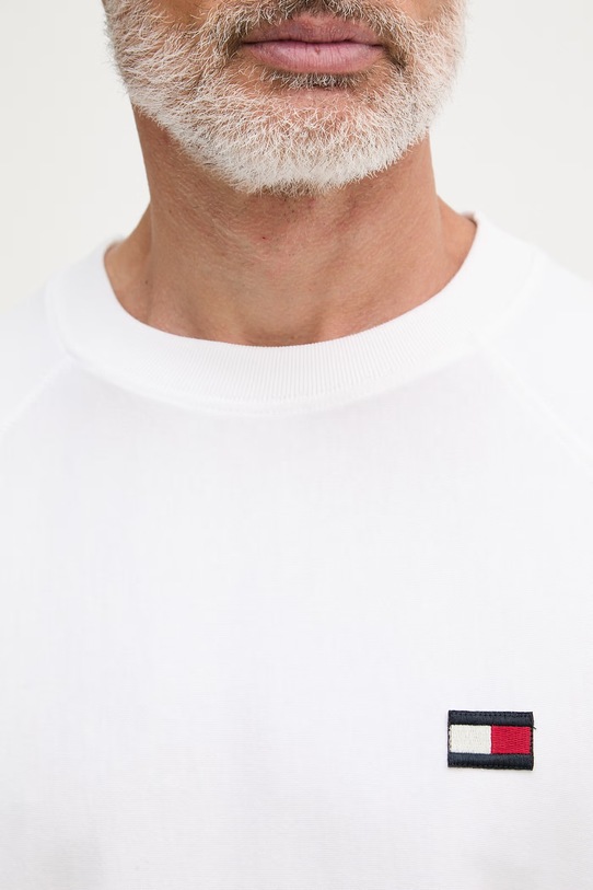 Tommy Hilfiger kratka majica ženska bombažna MW0MW42396 bela