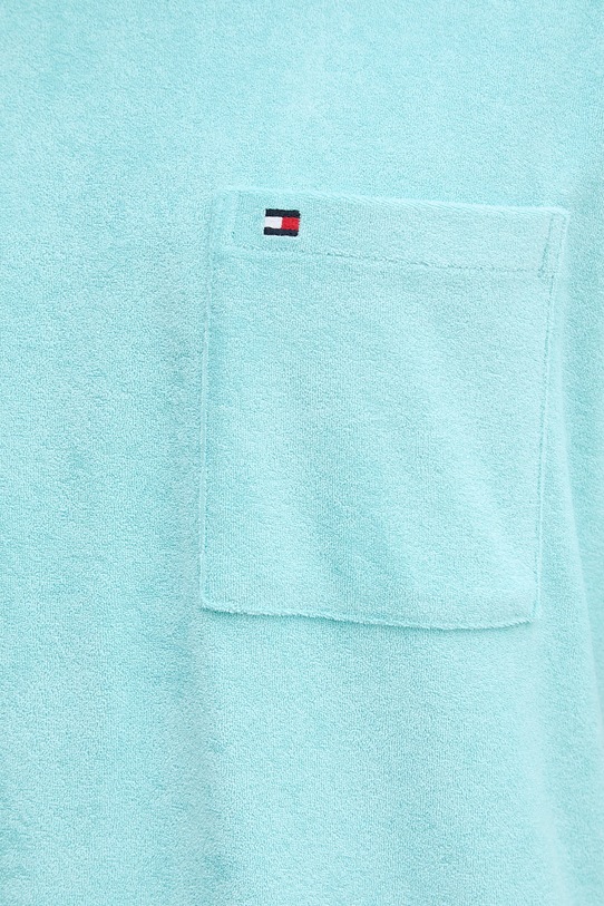 Tommy Hilfiger pánské s bavlnou SUMMER MW0MW43058 tyrkysová