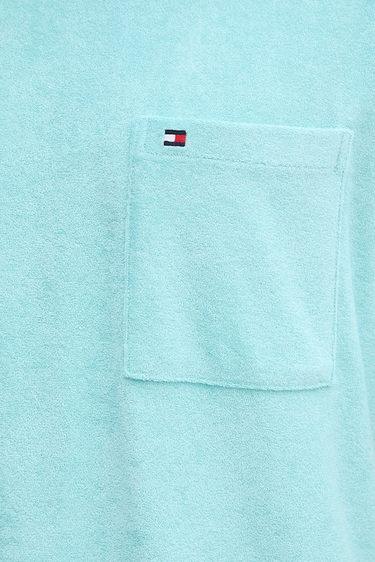 Tommy Hilfiger pánské s bavlnou SUMMER MW0MW43058 tyrkysová