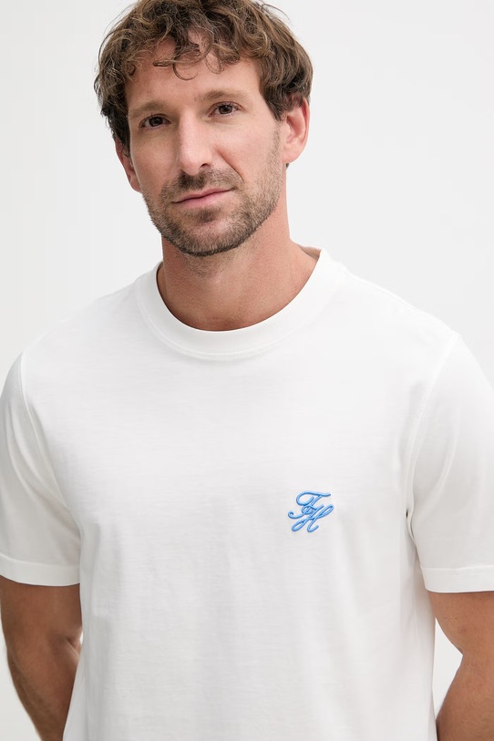 Tommy Hilfiger basic tričko pánské bavlněné SUMMER bílá MW0MW43066