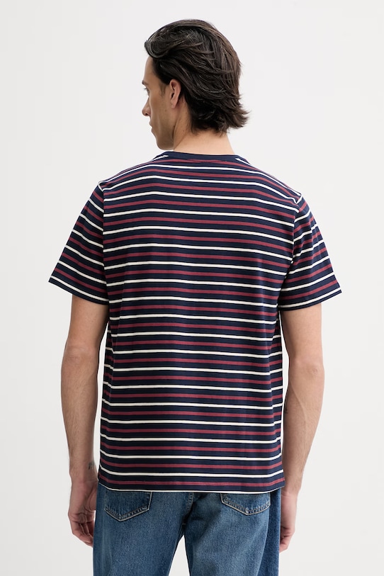 Oblačila Bombažna kratka majica Levi's SS ORIGINAL HM 56605.0302 mornarsko modra