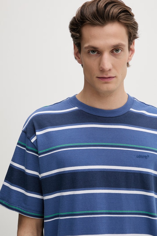 Levi's t-shirt męski RED TAB VINTAGE niebieski A0637.0183