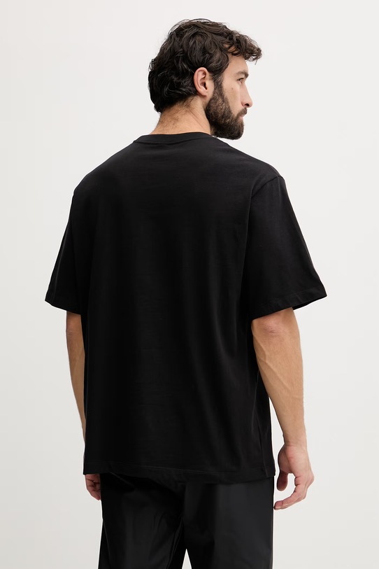 Odzież The North Face t-shirt męski bawełniany Essential Simple Dome NF0A8EVWJK31 czarny