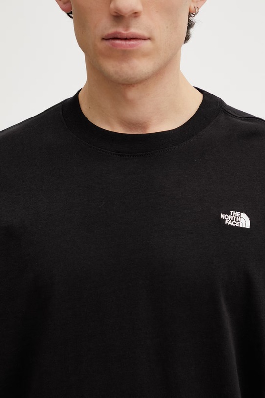 The North Face Essential Simple Dome t-shirt męski bawełniany czarny NF0A8EVWJK31