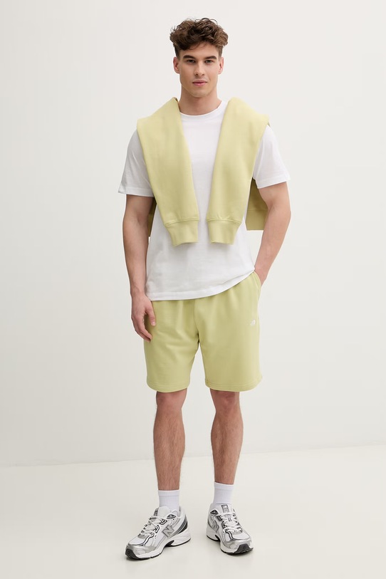 The North Face t-shirt męski z bawełną Evolution NF0A8G9CFN41 biały SS26