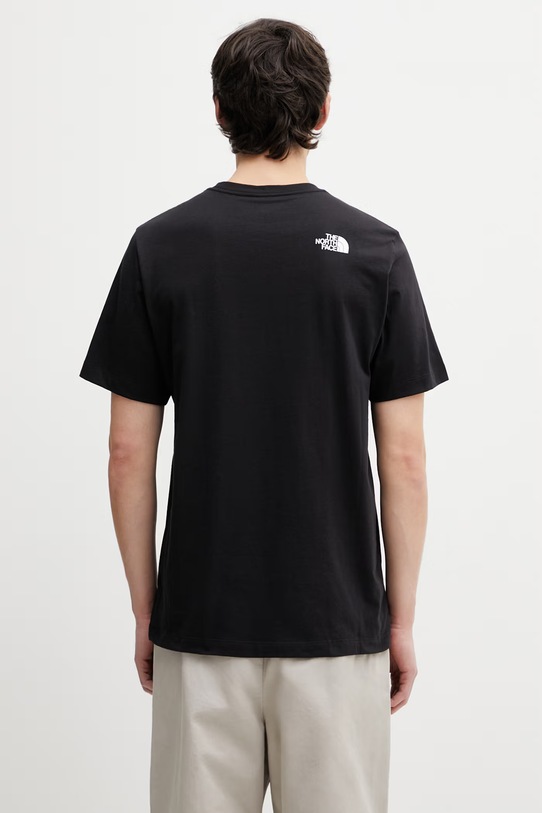 Odzież The North Face Evolution t-shirt z bawełną męski NF0A8G9CJK31 czarny