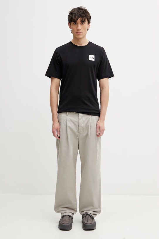 The North Face Evolution t-shirt z bawełną męski NF0A8G9CJK31 czarny